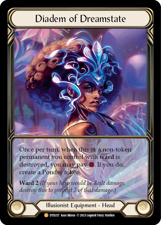 Diadem of Dreamstate (Extended Art) [DTD217] (Dusk Till Dawn)  Cold Foil | Card Citadel