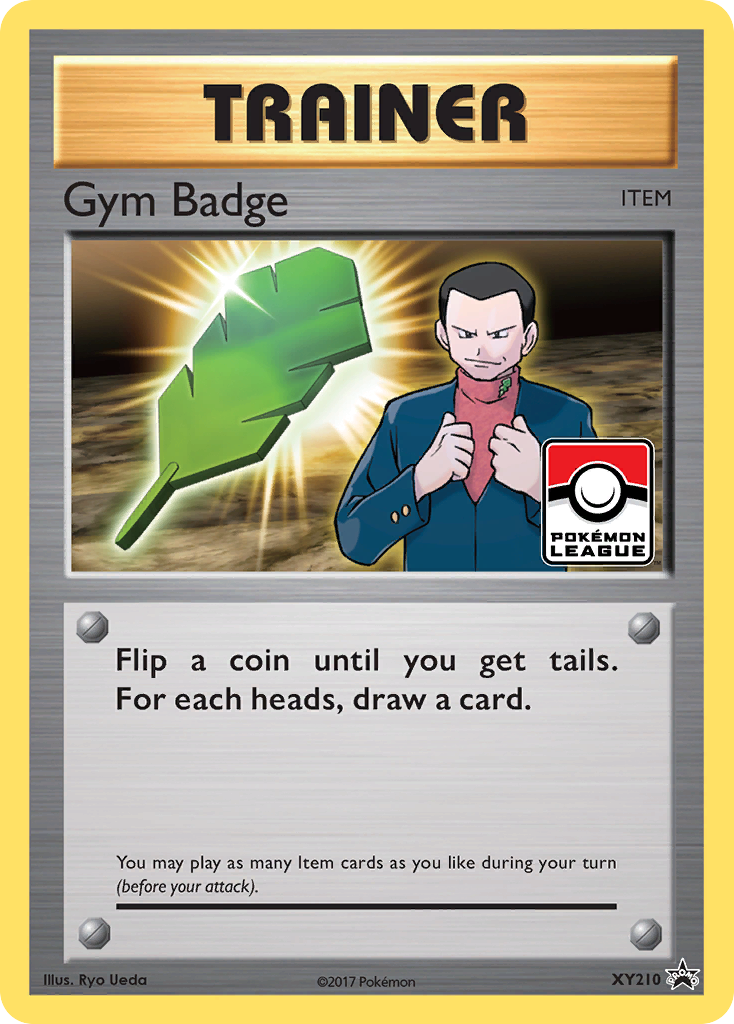 Gym Badge (XY210) (Giovanni) [XY: Black Star Promos] | Card Citadel