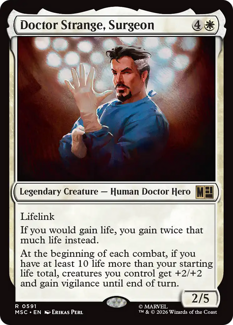 Doctor Strange, Surgeon [Marvel Super Heroes Commander] | Card Citadel