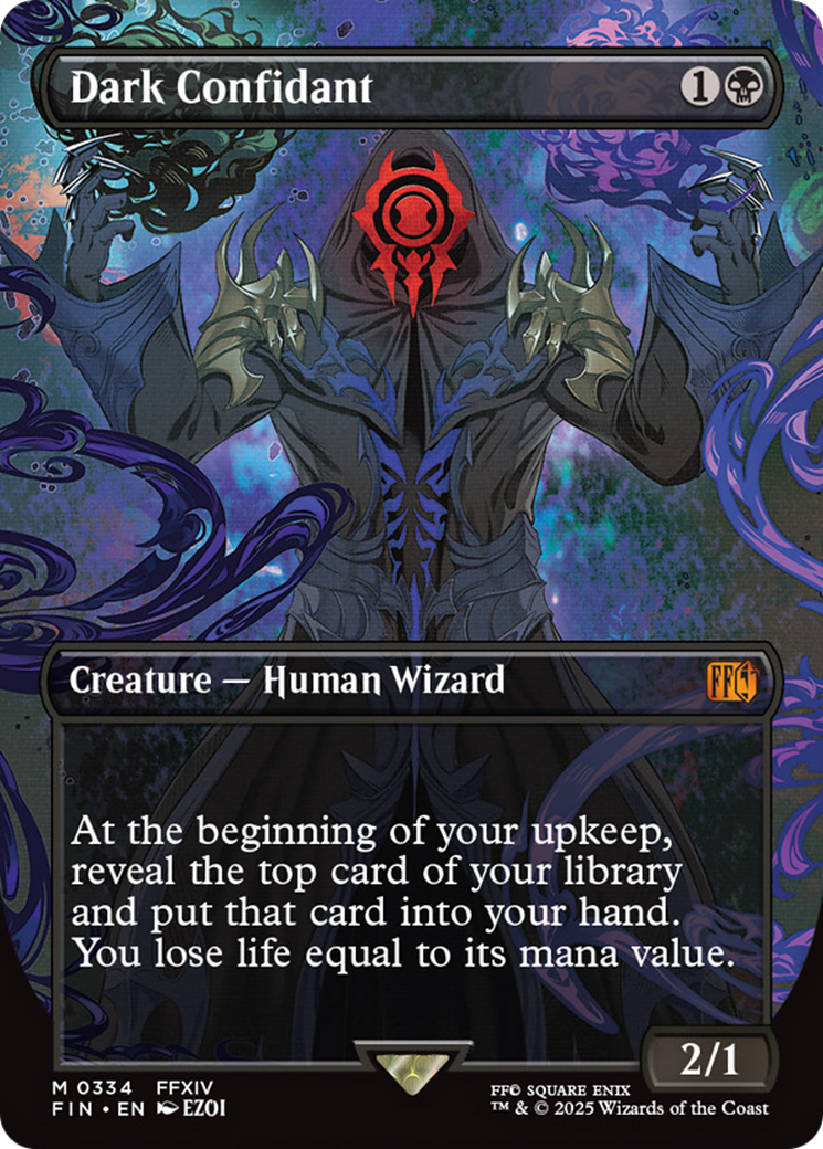 Dark Confidant (Borderless) [FINAL FANTASY] | Card Citadel