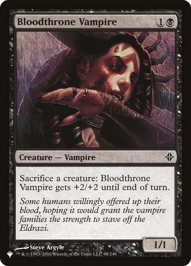 Bloodthrone Vampire [The List Reprints] | Card Citadel