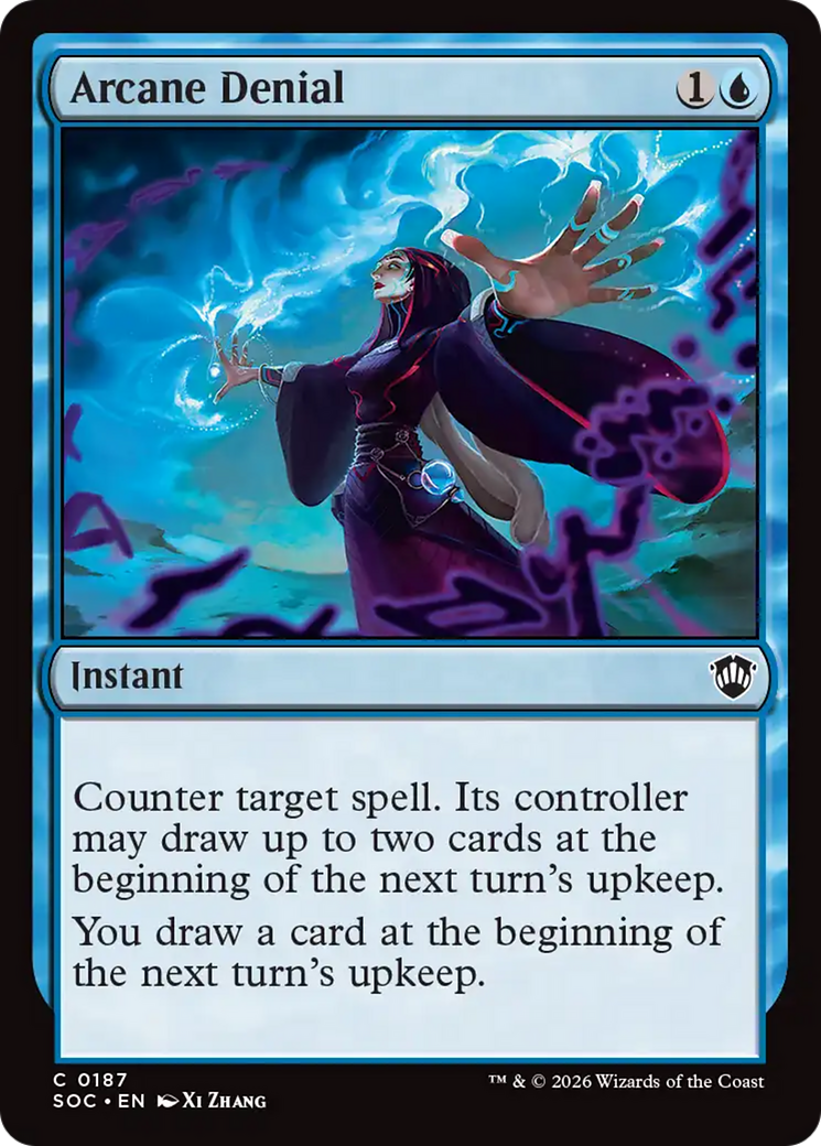 Arcane Denial [Secrets of Strixhaven Commander] | Card Citadel