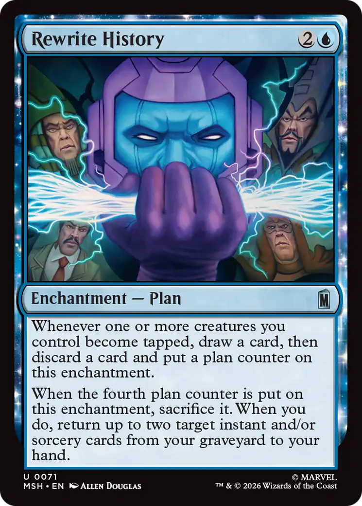 Rewrite History [Marvel Super Heroes] | Card Citadel