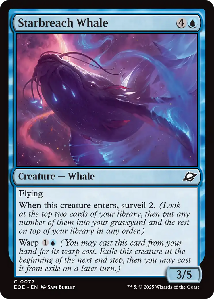 Starbreach Whale [Edge of Eternities] | Card Citadel