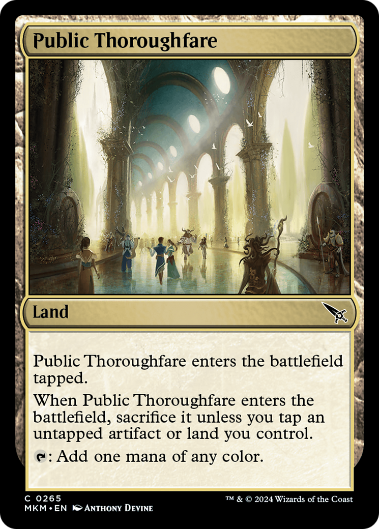 Public Thoroughfare [Murders at Karlov Manor] | Card Citadel