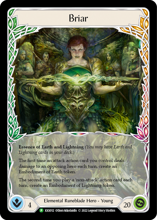 Briar // Briar, Warden of Thorns [XXX011/XXX012] (Promo) | Card Citadel