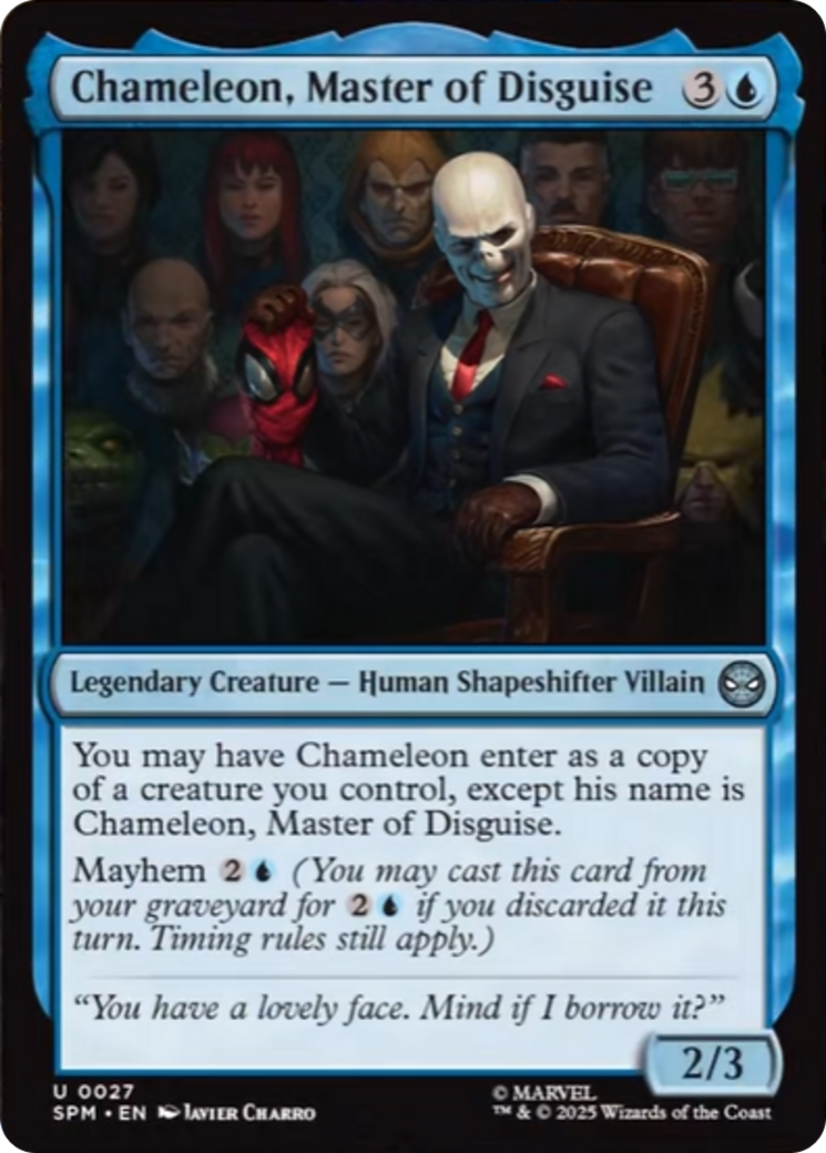 Chameleon, Master of Disguise [Marvel's Spider-Man] | Card Citadel