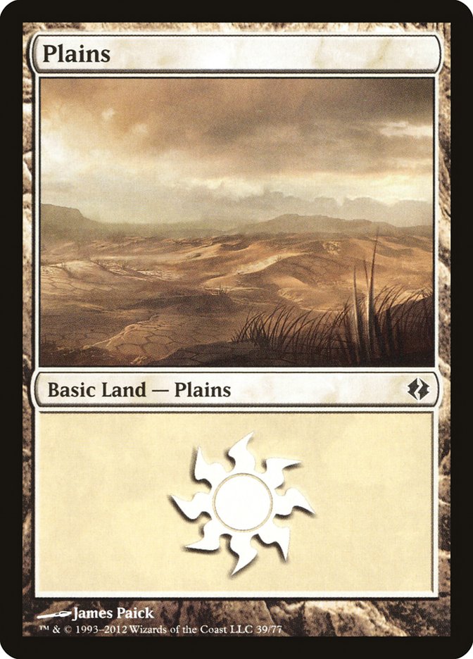 Plains (39) [Duel Decks: Venser vs. Koth] | Card Citadel