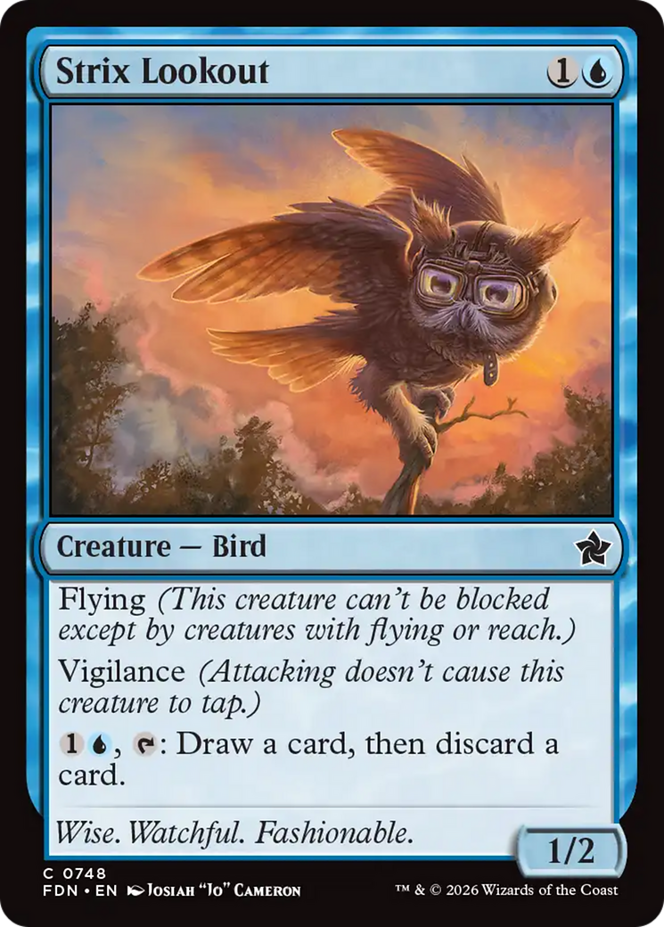 Strix Lookout (0748) [Foundations] | Card Citadel