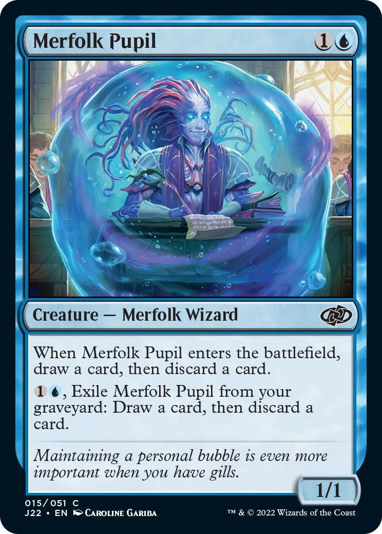 Merfolk Pupil [Jumpstart 2022] | Card Citadel