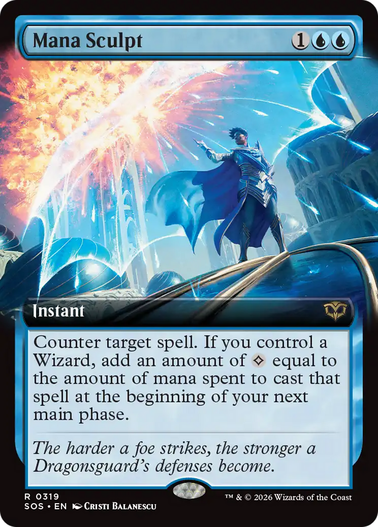 Mana Sculpt (Extended Art) [Secrets of Strixhaven] | Card Citadel