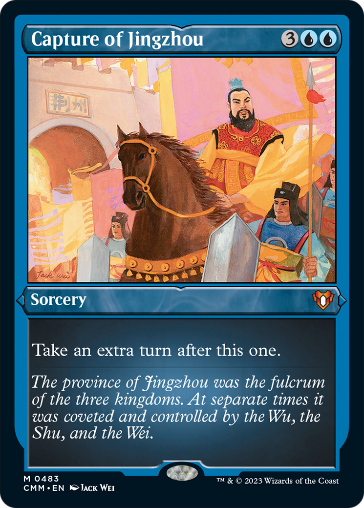 Capture of Jingzhou (Foil Etched) [Commander Masters] | Card Citadel