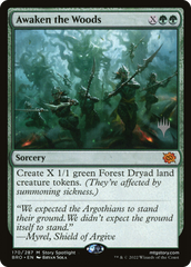 Awaken the Woods (Promo Pack) [The Brothers' War Promos] | Card Citadel