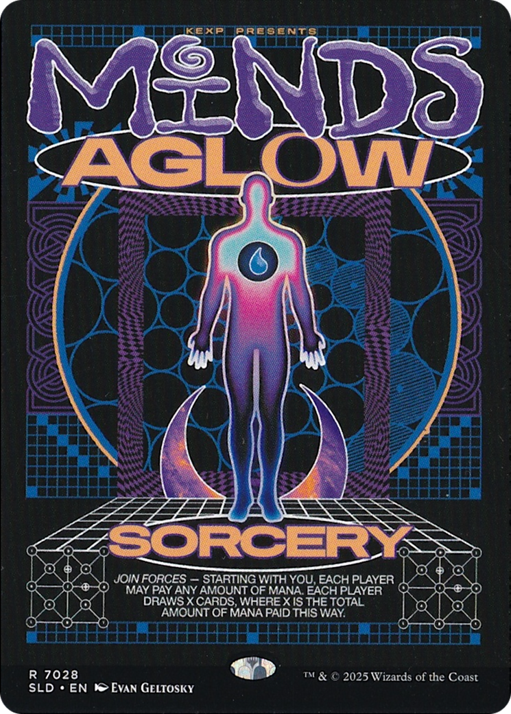 Minds Aglow (Rainbow Foil) [Secret Lair Drop Series] | Card Citadel