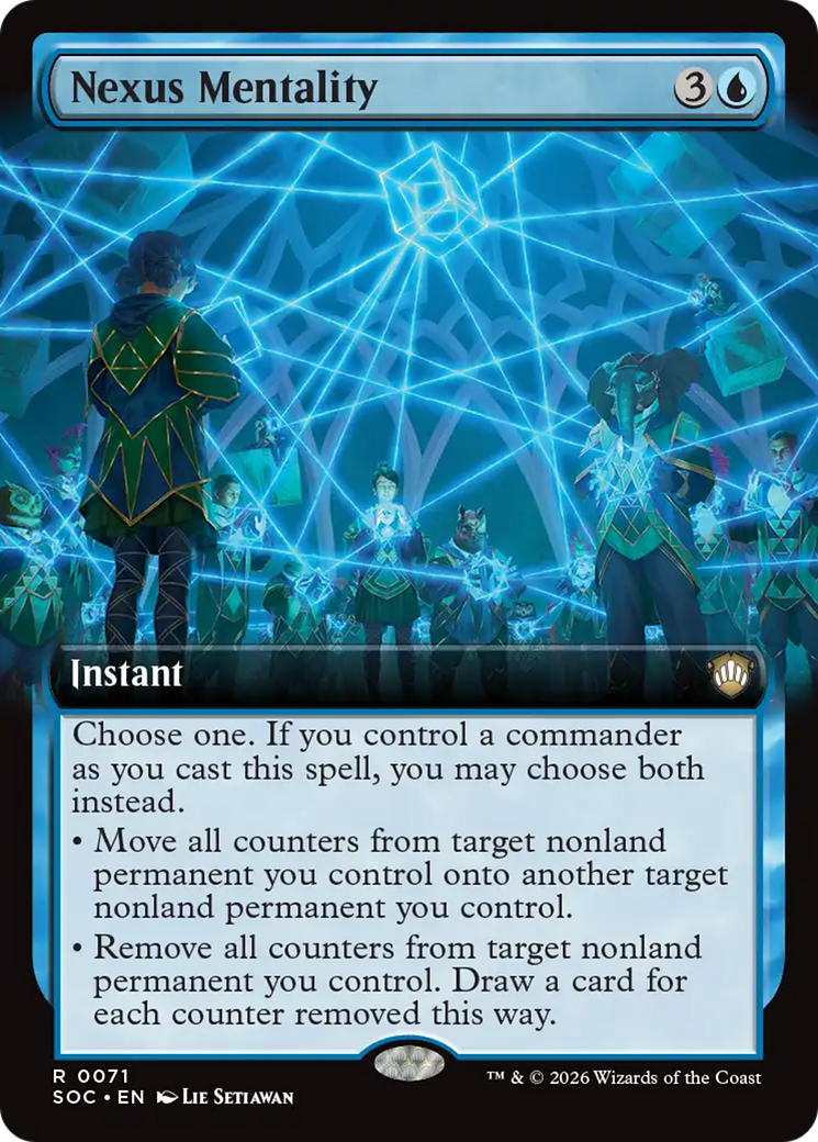 Nexus Mentality (Extended Art) [Secrets of Strixhaven Commander] | Card Citadel