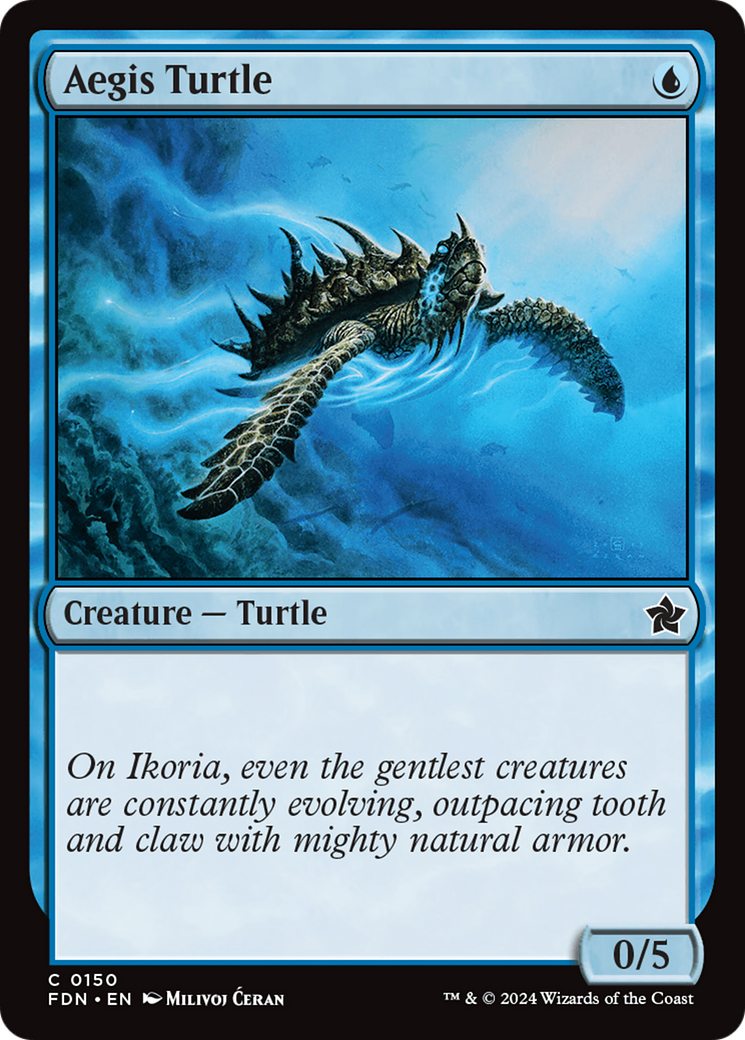 Aegis Turtle [Foundations] | Card Citadel