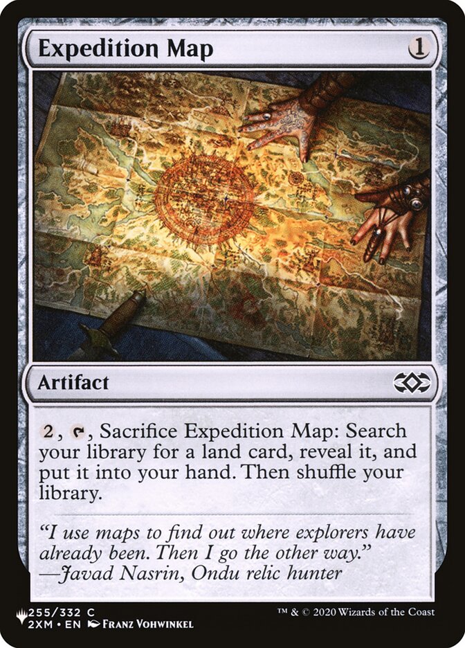 Expedition Map [The List] | Card Citadel