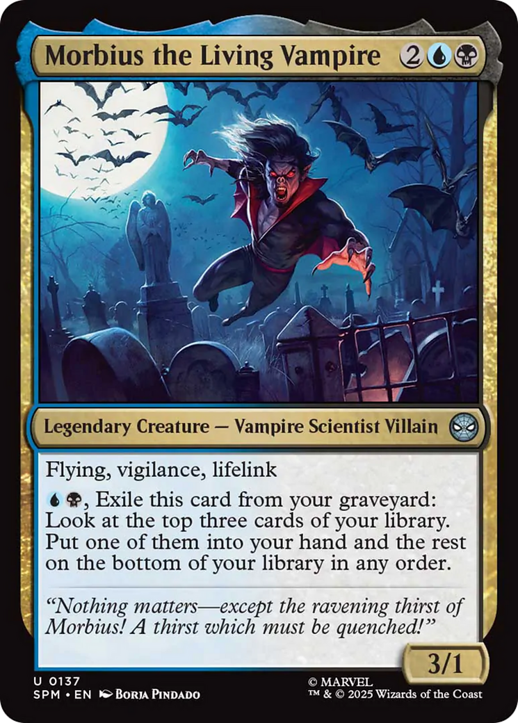 Morbius the Living Vampire [Marvel's Spider-Man] | Card Citadel