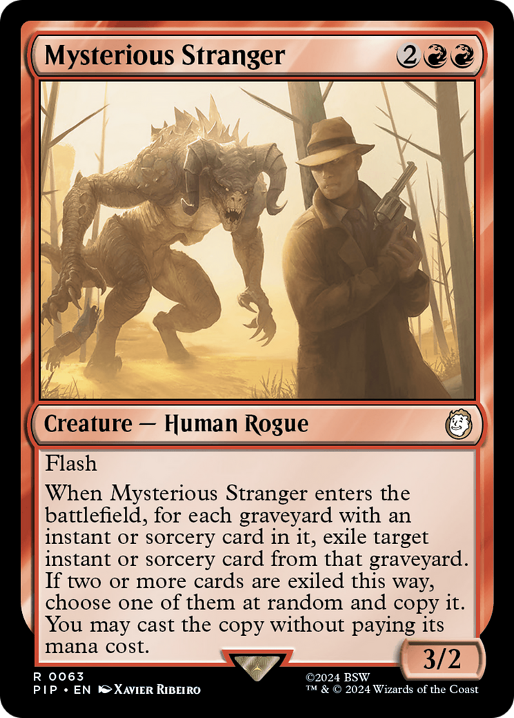 Mysterious Stranger [Fallout] | Card Citadel