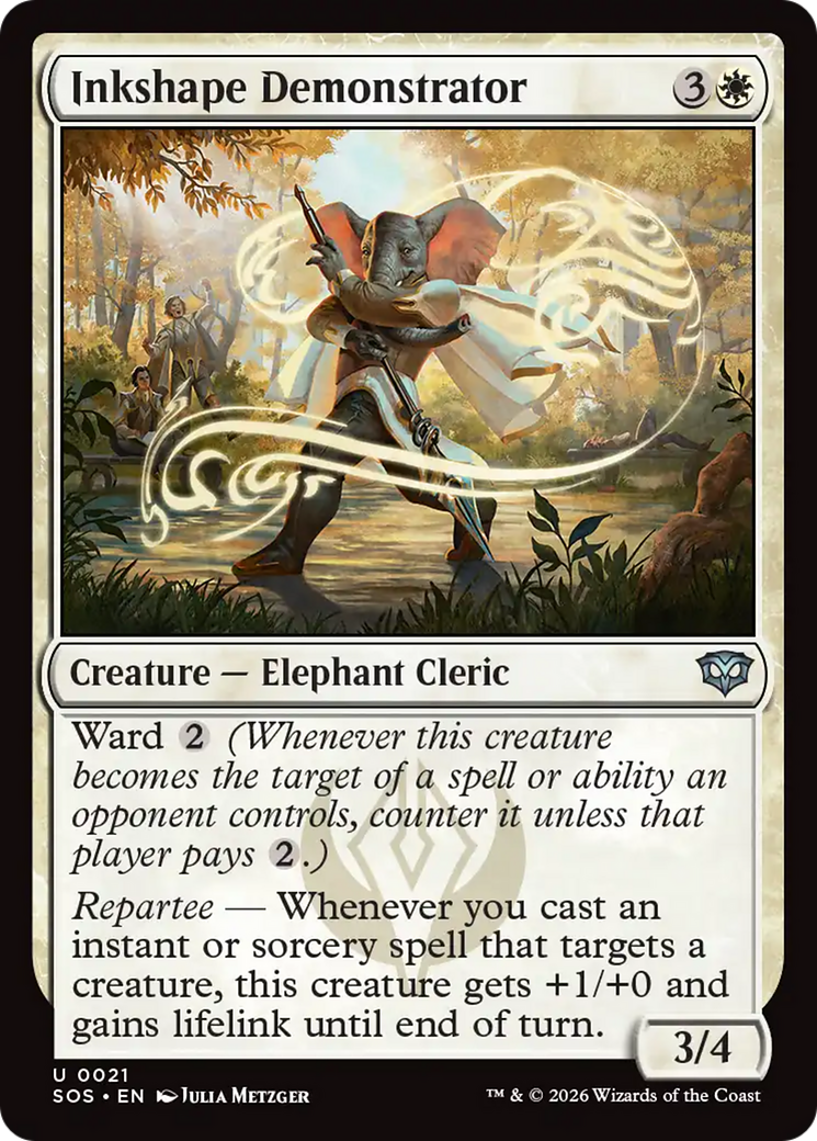 Inkshape Demonstrator [Secrets of Strixhaven] | Card Citadel