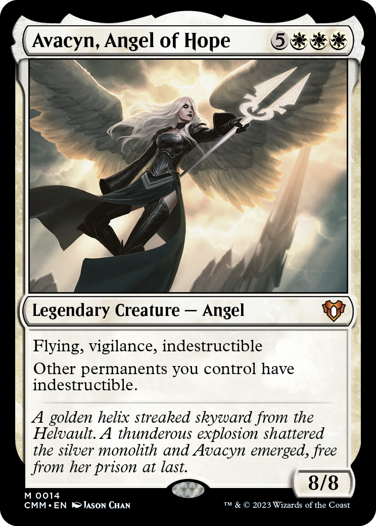 Avacyn, Angel of Hope [Commander Masters] | Card Citadel