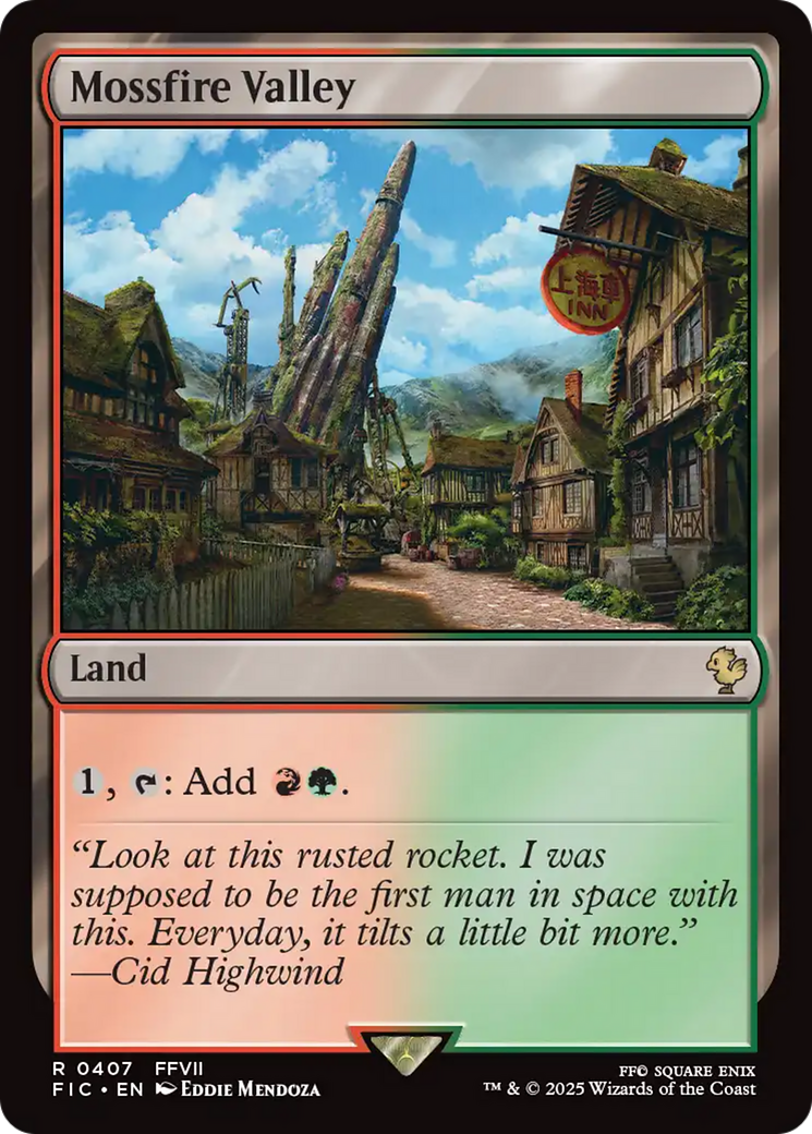 Mossfire Valley [FINAL FANTASY Commander] | Card Citadel