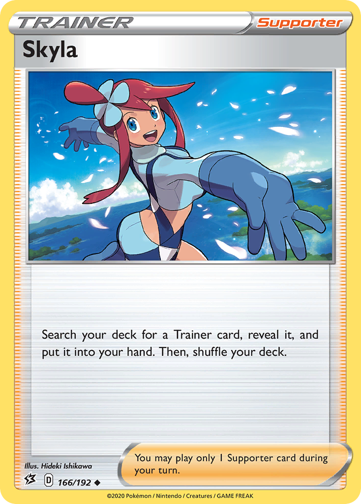 Skyla (166/192) [Sword & Shield: Rebel Clash] | Card Citadel