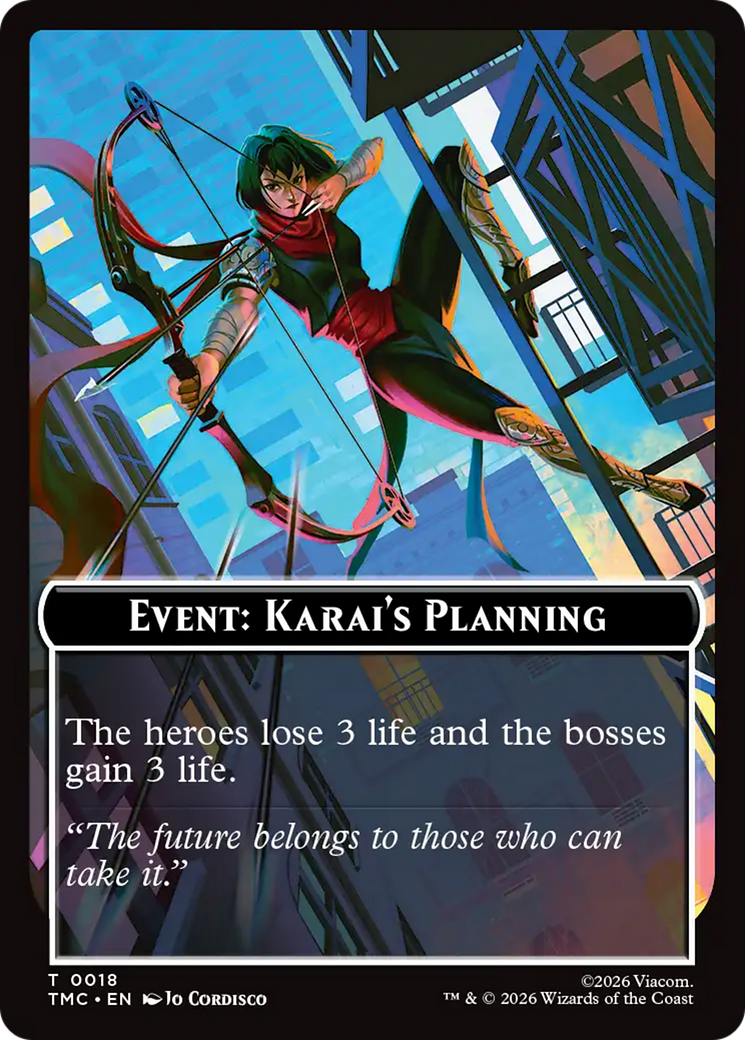 Event: Karai's Planning [Teenage Mutant Ninja Turtles Commander Tokens] | Card Citadel