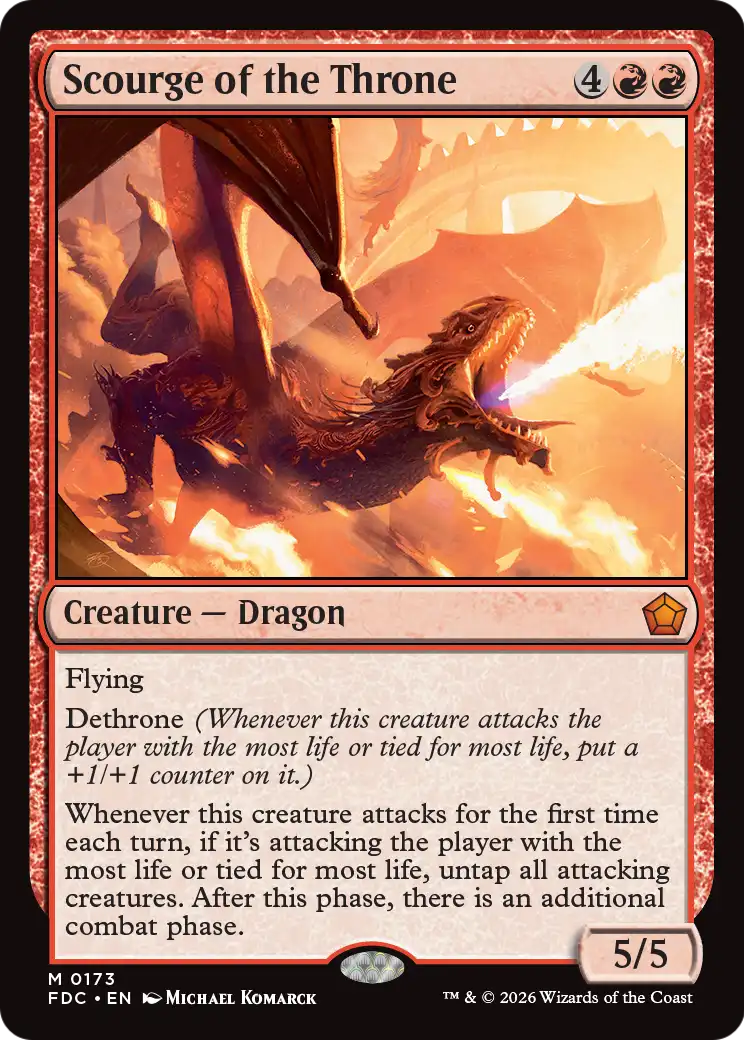 Scourge of the Throne [Foundations Commander] | Card Citadel