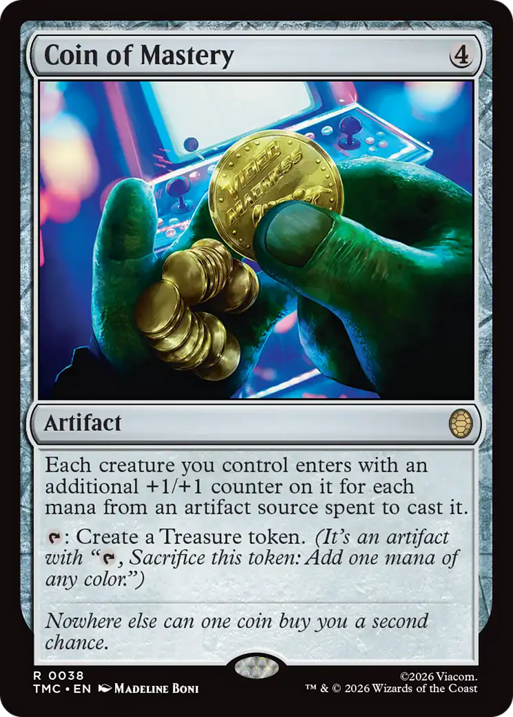 Coin of Mastery [Teenage Mutant Ninja Turtles Commander] | Card Citadel