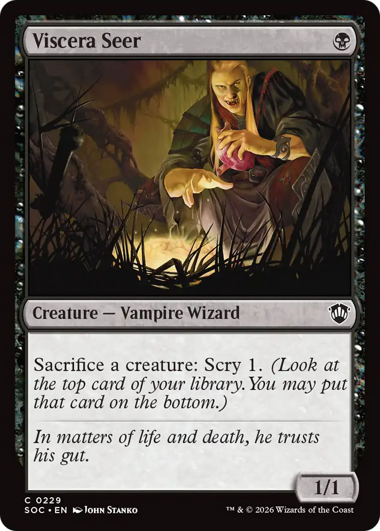 Viscera Seer [Secrets of Strixhaven Commander] | Card Citadel