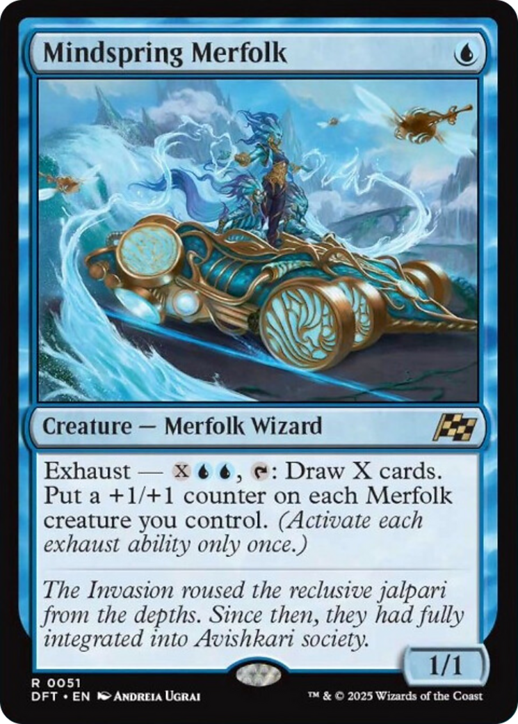 Mindspring Merfolk [Aetherdrift] | Card Citadel