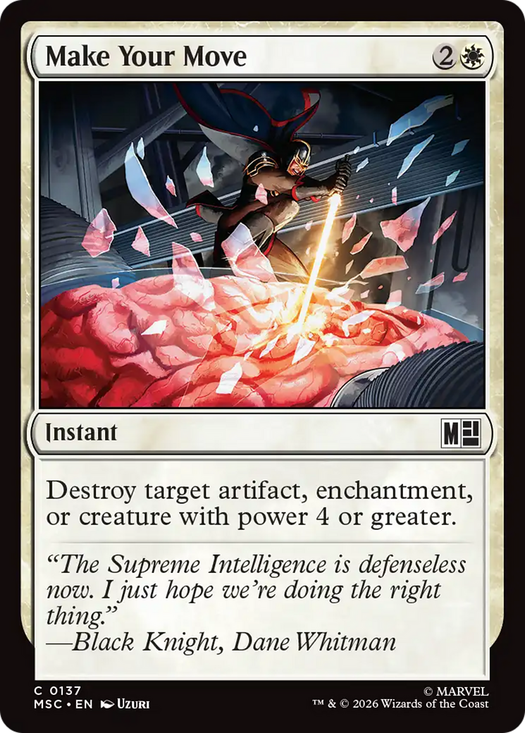 Make Your Move [Marvel Super Heroes Commander] | Card Citadel