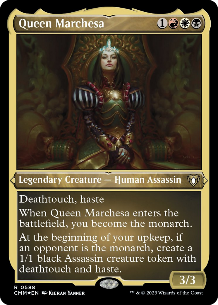 Queen Marchesa (Foil Etched) [Commander Masters] | Card Citadel