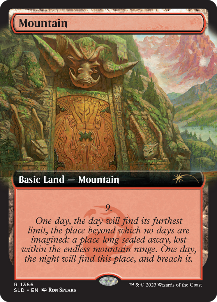 Mountain (1366) [Secret Lair Drop Series] | Card Citadel