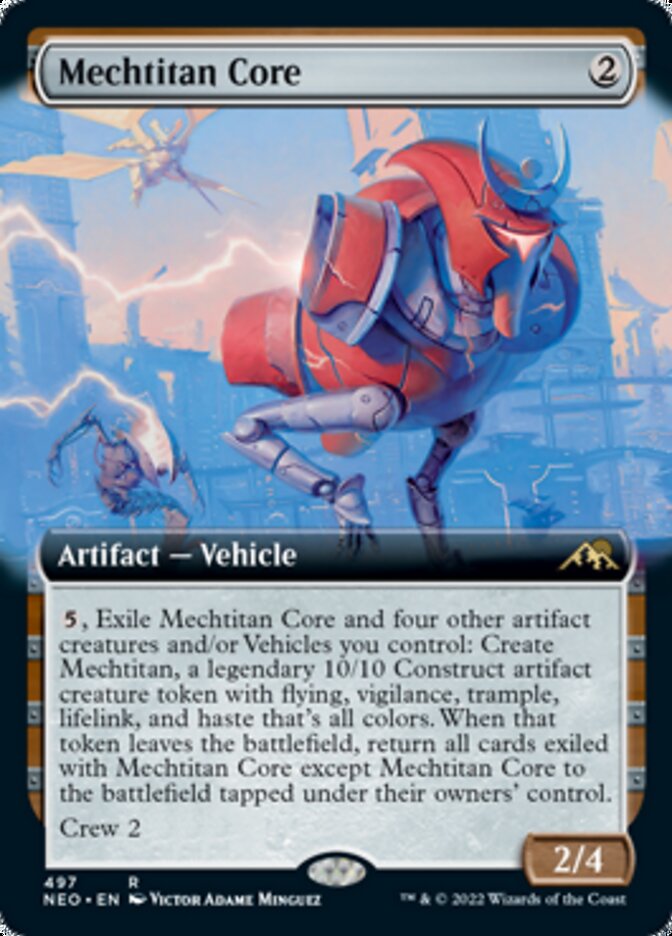 Mechtitan Core (Extended Art) [Kamigawa: Neon Dynasty] | Card Citadel