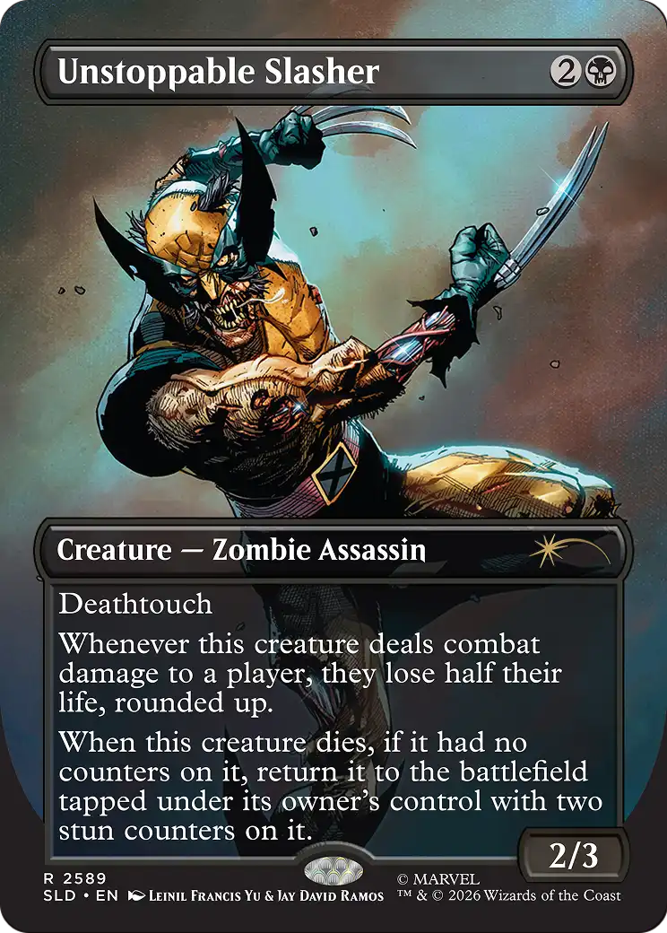 Unstoppable Slasher [Secret Lair Drop Series] | Card Citadel