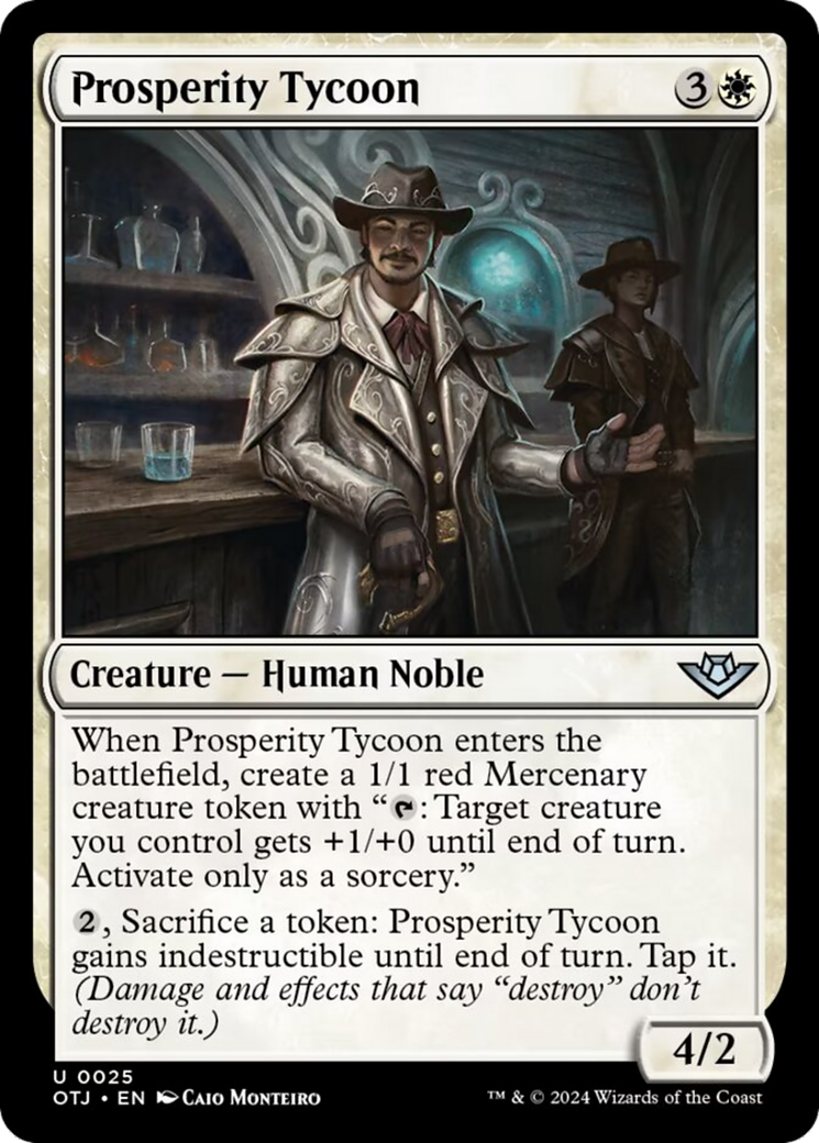 Prosperity Tycoon [Outlaws of Thunder Junction] | Card Citadel