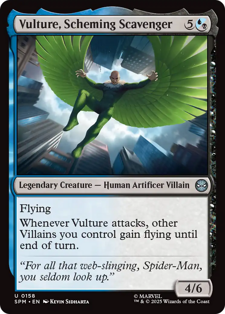 Vulture, Scheming Scavenger [Marvel's Spider-Man] | Card Citadel