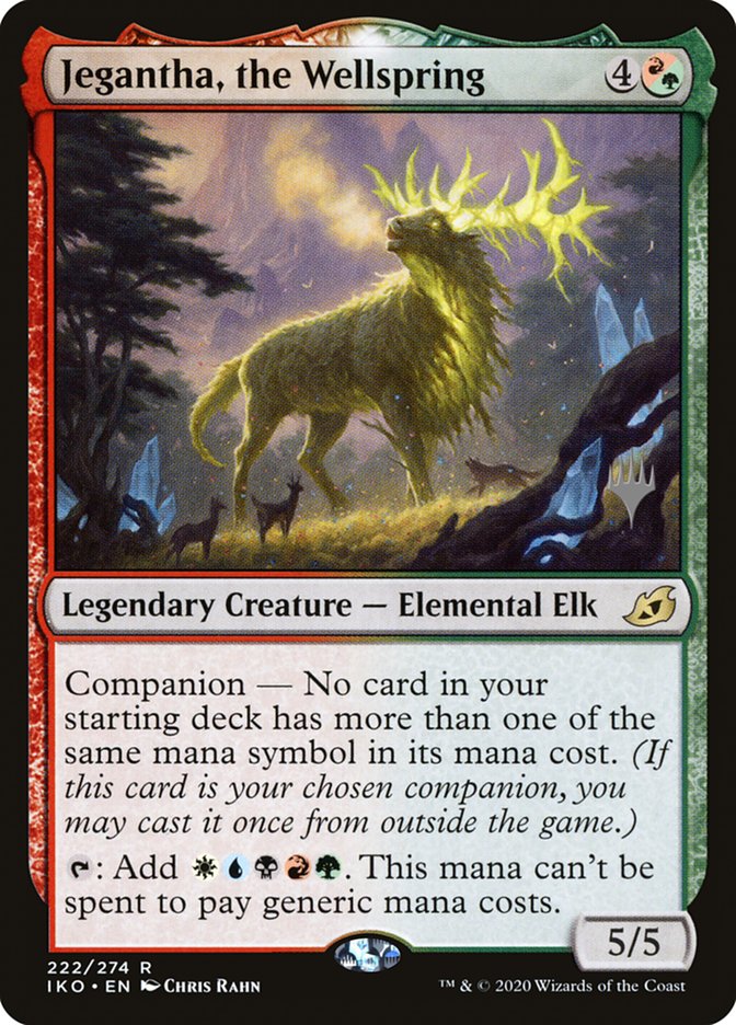 Jegantha, the Wellspring (Promo Pack) [Ikoria: Lair of Behemoths Promos] | Card Citadel
