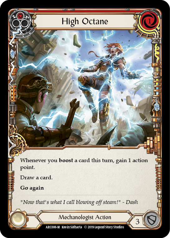 High Octane [ARC006-M] (Arcane Rising)  1st Edition Rainbow Foil | Card Citadel