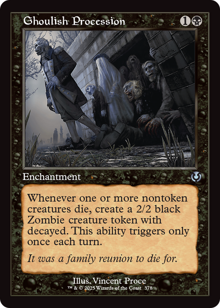 Ghoulish Procession (Retro Frame) [Innistrad Remastered] | Card Citadel