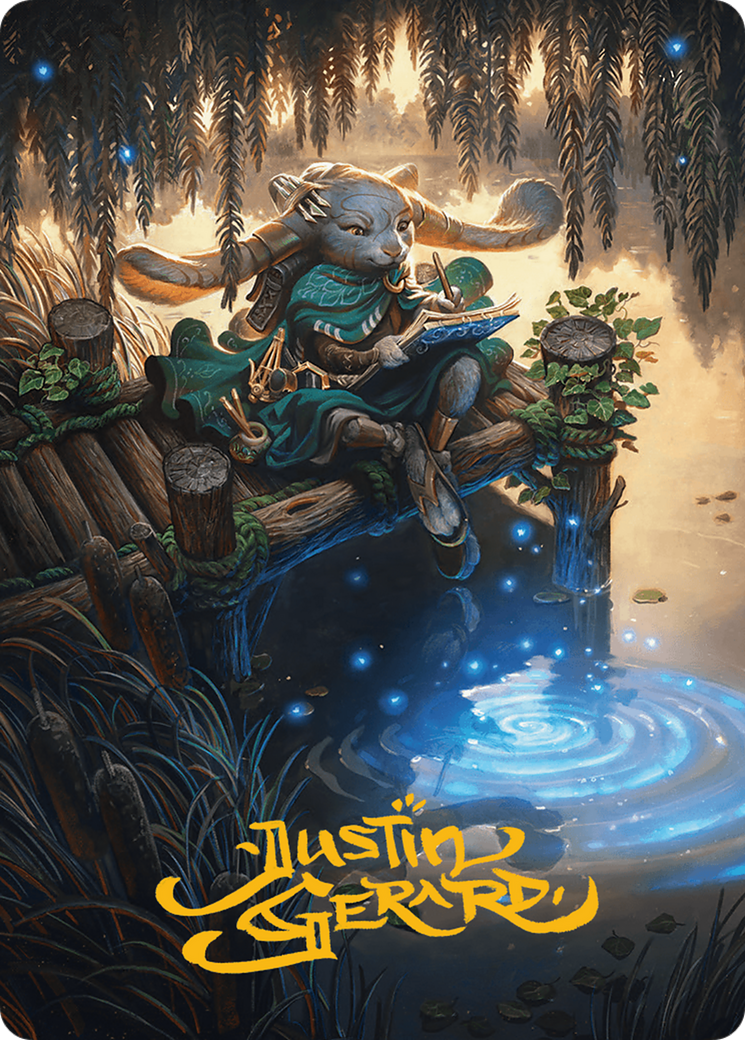 Tamiyo, Field Researcher Art Card (Gold-Stamped Signature) [Bloomburrow Art Series] | Card Citadel