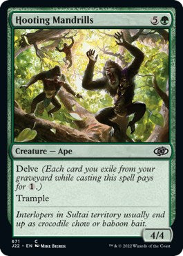 Hooting Mandrills [Jumpstart 2022] | Card Citadel