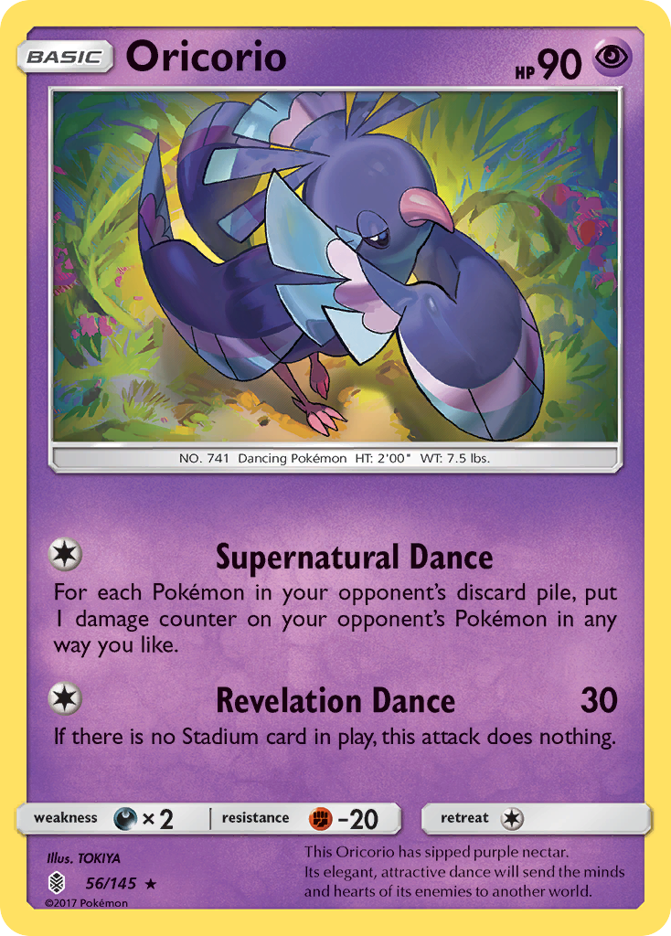 Oricorio (56/145) [Sun & Moon: Guardians Rising] | Card Citadel