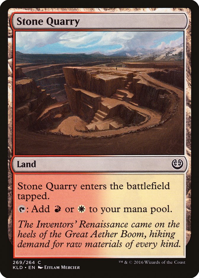 Stone Quarry [Kaladesh] | Card Citadel