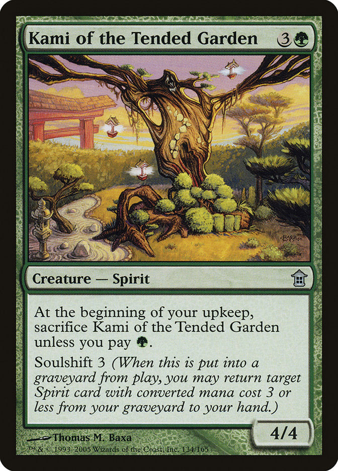 Kami of the Tended Garden [Saviors of Kamigawa] | Card Citadel