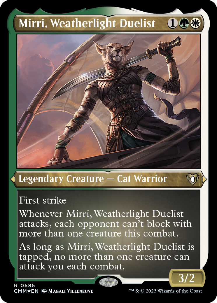 Mirri, Weatherlight Duelist (Foil Etched) [Commander Masters] | Card Citadel