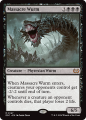 Massacre Wurm [Duskmourn: House of Horror Commander] | Card Citadel