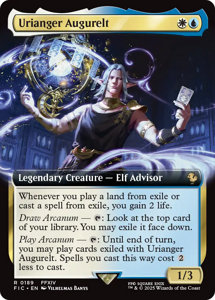 Urianger Augurelt (Extended Art) [FINAL FANTASY Commander] | Card Citadel